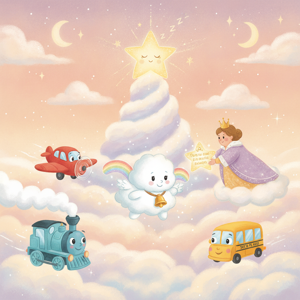 Wolkje en de Voertuigvriendjes