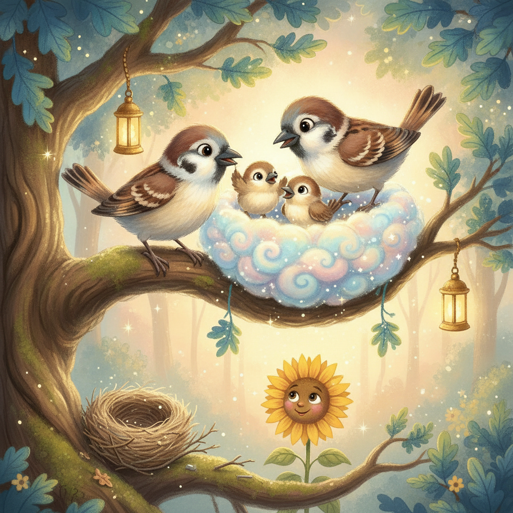 Pip, Pluk en Puk en het Nestje van Droomwolken