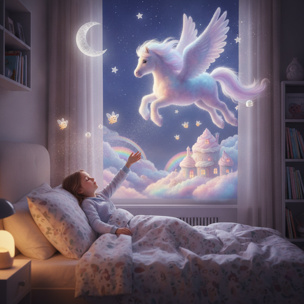 Lila en de Vliegende Wolkenpony