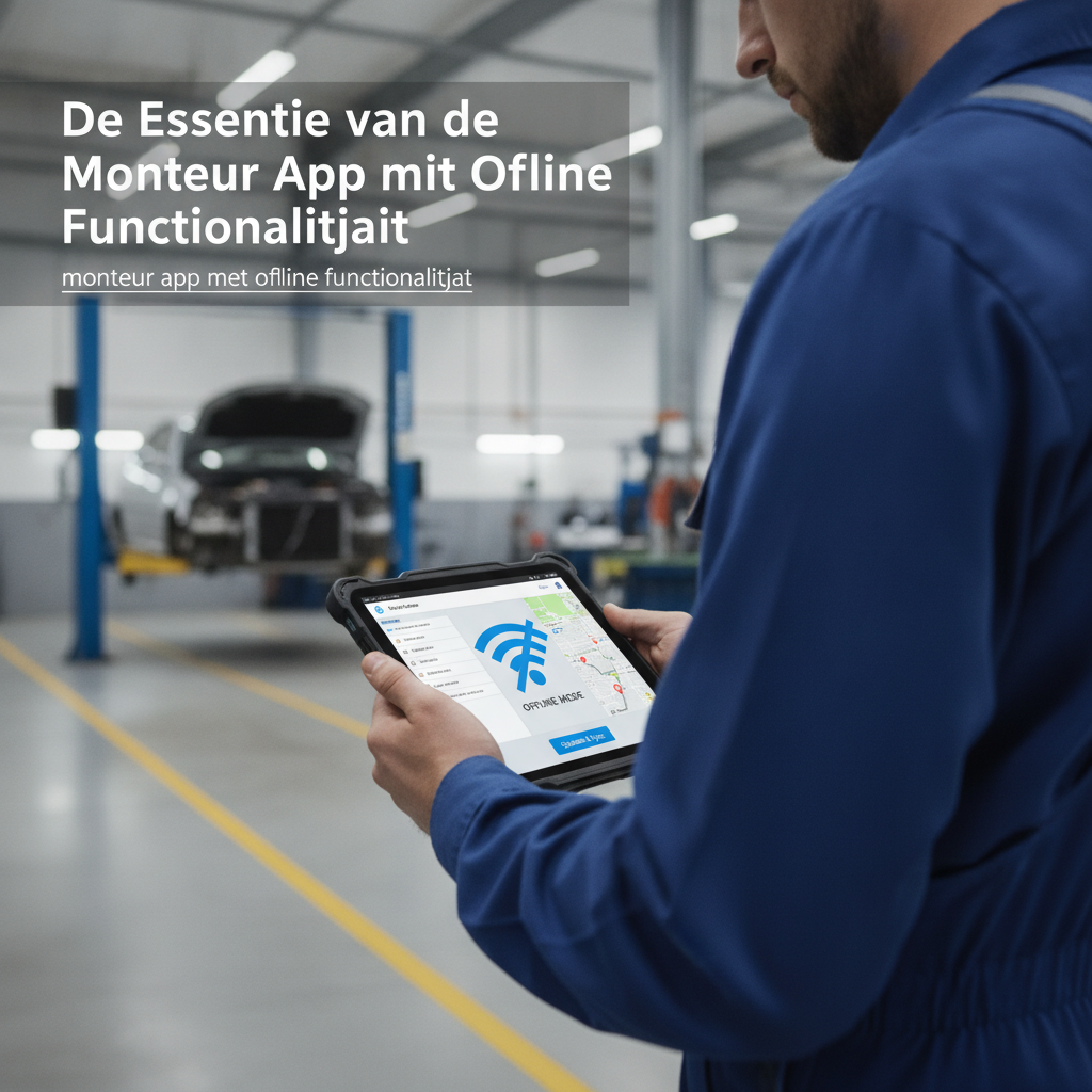 De Essentie van de Monteur App met Offline Functionaliteit