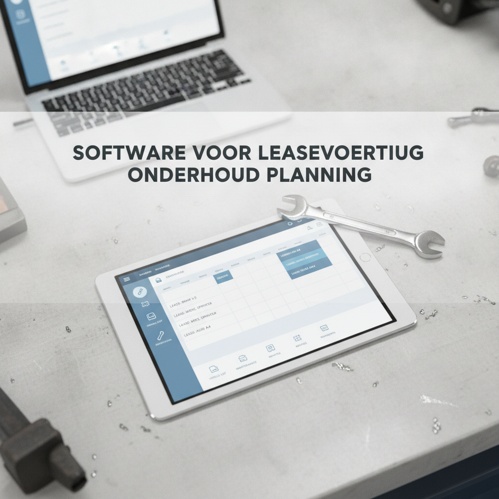 Software voor Leasevoertuig Onderhoud Planning