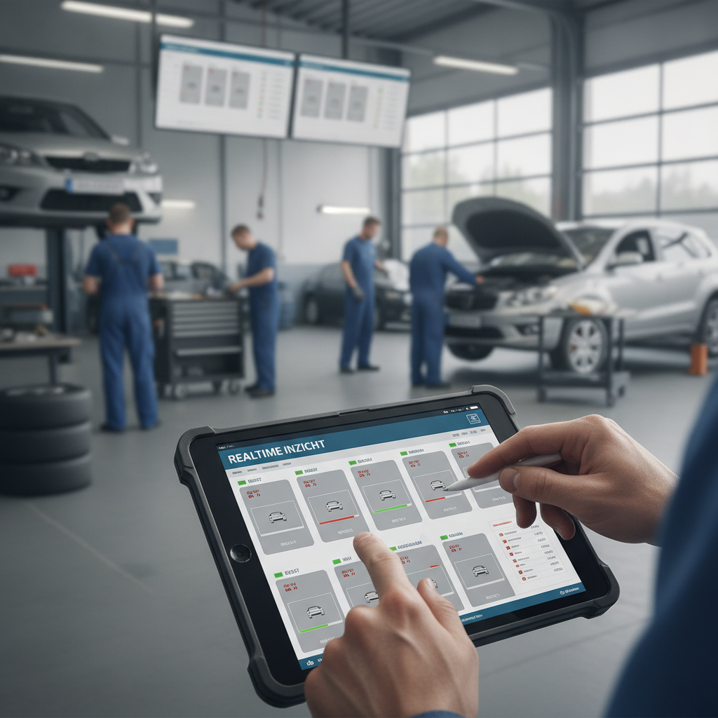 Realtime Inzicht in Werkplaatsbezetting met Software