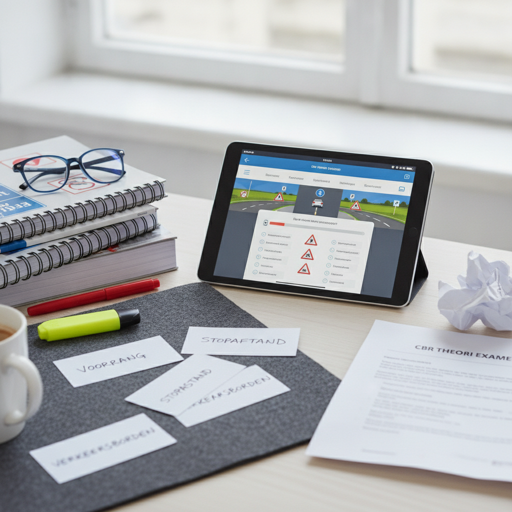 Effectief Theorie Examen Auto Leerstof Herhalen