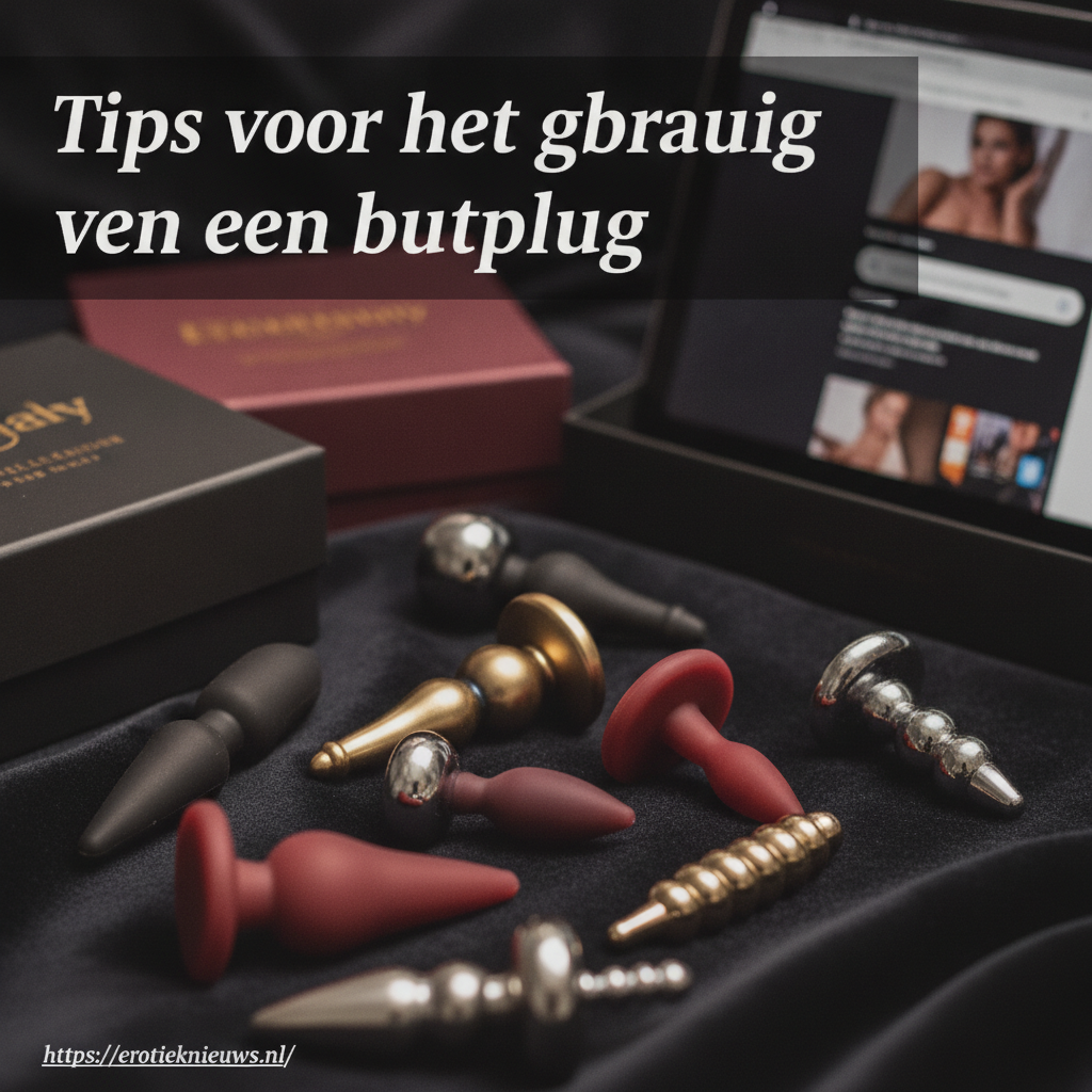 Tips voor het gebruik van een buttplug
