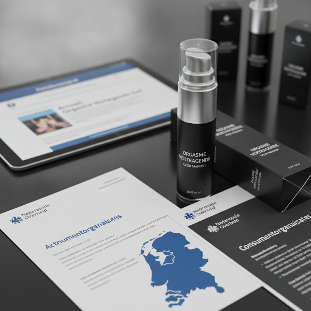 Orgasme Vertragende Gel voor Mannen
